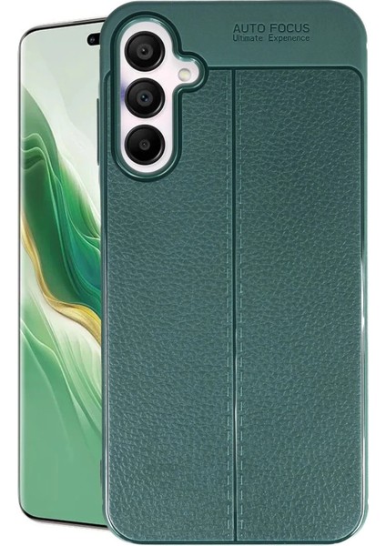 Buğz Newface Samsung Galaxy A15 4g Kılıf Auto Focus Kapak - Koyu Yeşil