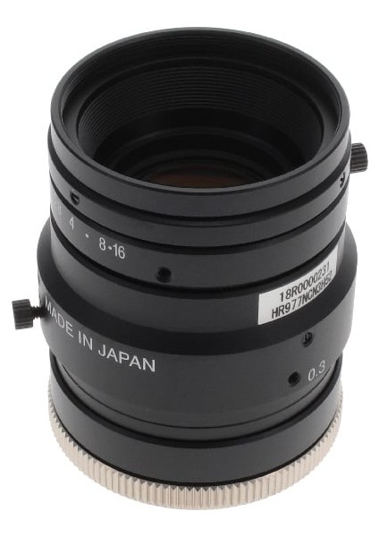 Banner LCF16LK1F 16MM C-Mount Lens – Metal Gövde, Odak ve Diyafram Kilitli