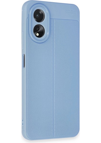 Buğz Newface Oppo A38 Kılıf Auto Focus Kapak - Mavi modelleri