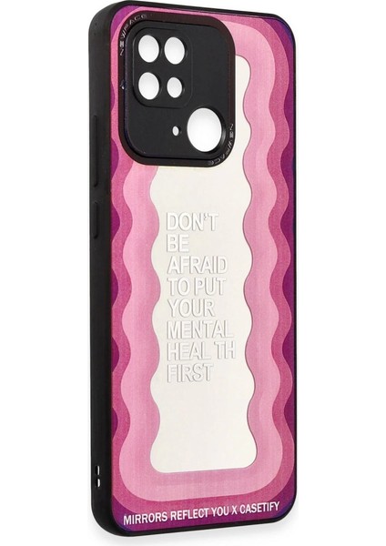 Buğz Xiaomi Redmi 10C Kılıf Mirror Desenli Kapak - Mirror - 11