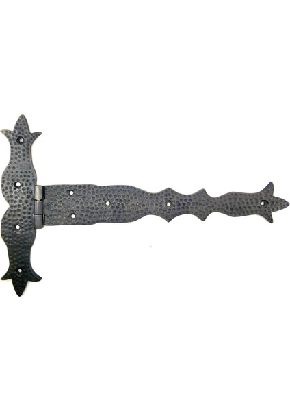 Buğz Antika Tarz Dekoratif Pirinç Kuyruklu Dövme Menteşe - 251X393 Mm, Oksit