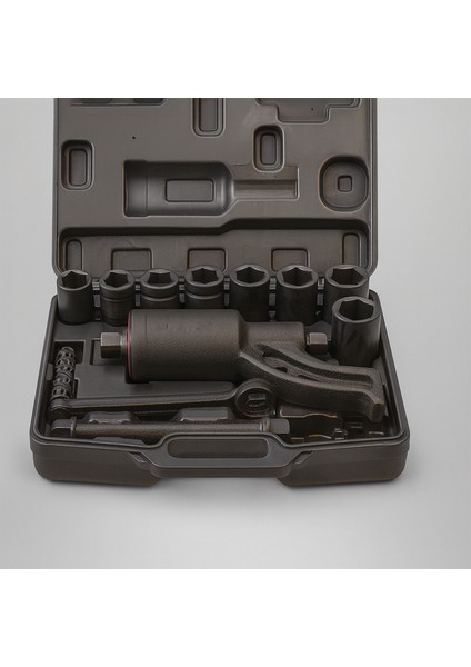 Mekanik Tork Artırıcı Lokma Seti 1'' 4800 Nm Yüksek Güç Ağır Hizmet Profesyonel Takım Seti fırsatları