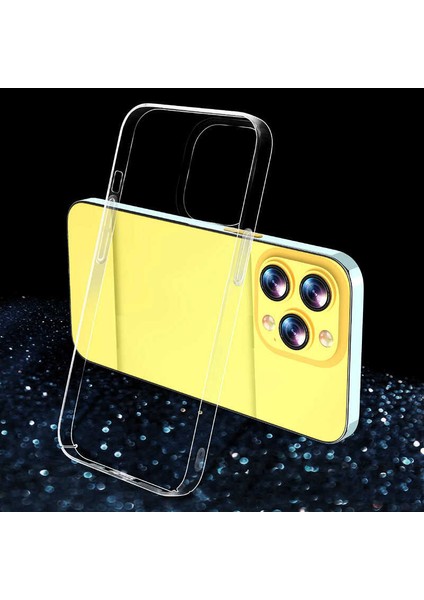 iPhone 13 Pro Max Uyumlu Senk Droga Kapak-Renksiz fırsatları