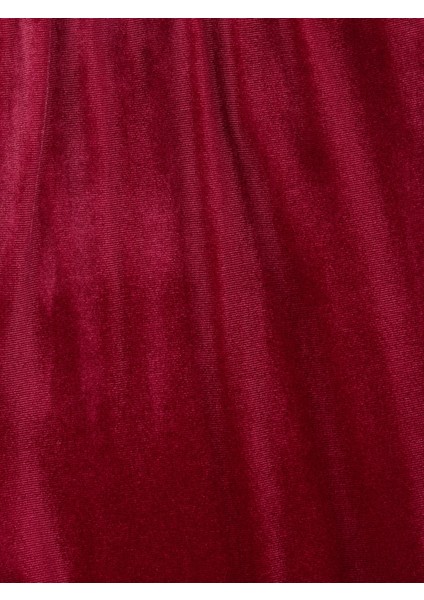 Kız Çocuk Bordo Kadife Tulum fiyatları