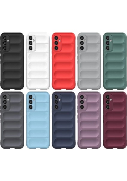 Buğz Newface Samsung Galaxy A05S Kılıf Optimum Silikon - Mor modelleri