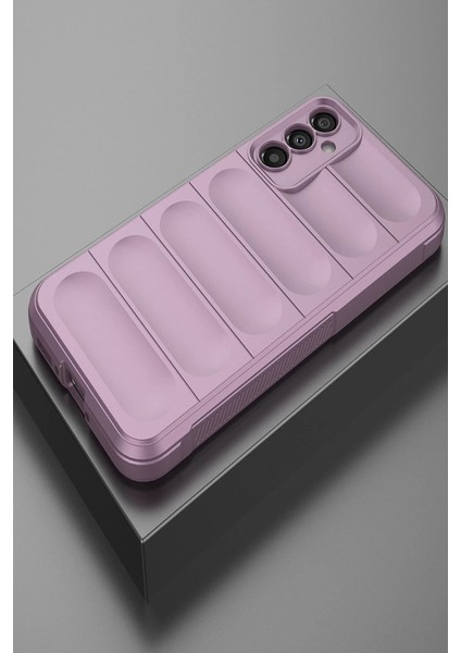 Buğz Newface Samsung Galaxy A05S Kılıf Optimum Silikon - Mor fırsatları