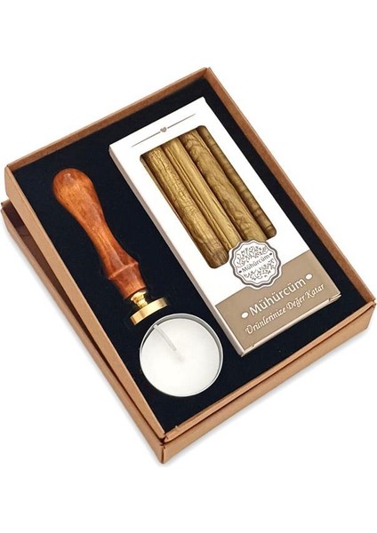 Mum Mühürü Uygulama Seti Kendin Yap Mühür Seti M3CSET11