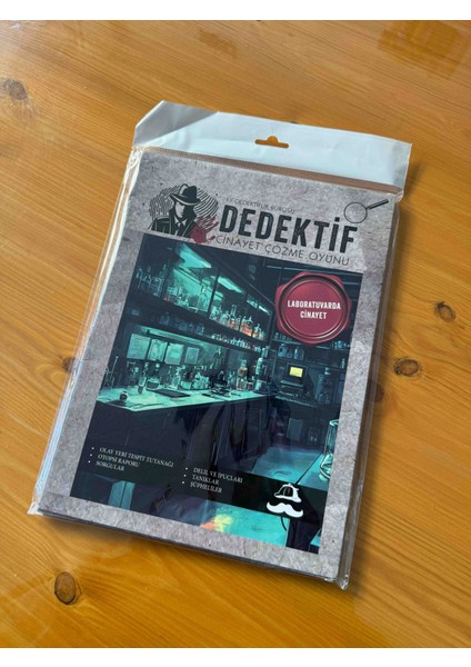Dedektif Cinayet Çözme Oyunu – Laboratuvarda Cinayet (Tam Dosya Seti) fiyatları