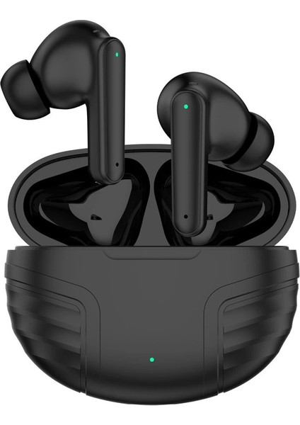 Buğz Newface Ls-19 Aktif Gürültü Engelleyici Özellikli Bluetooth 5.4 Kablosuz Airpods Kulaklık - Siyah