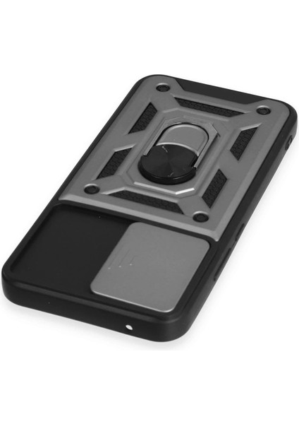 Buğz Samsung Galaxy A54 5g Kılıf Pars Lens Yüzüklü Silikon - Gümüş fırsatları