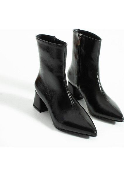 Blyana Sivri Burun Kalın Topuklu Kadın Bot indirimleri