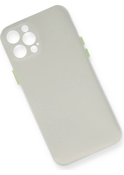Buğz Iphone 12 Pro Kılıf Pp Ultra Ince Kapak - Beyaz modelleri
