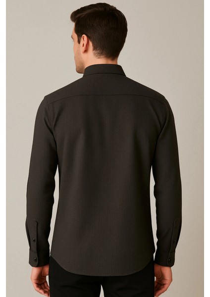Erkek Gömlek Pt Petek Detaylı Armürlü fiyatları