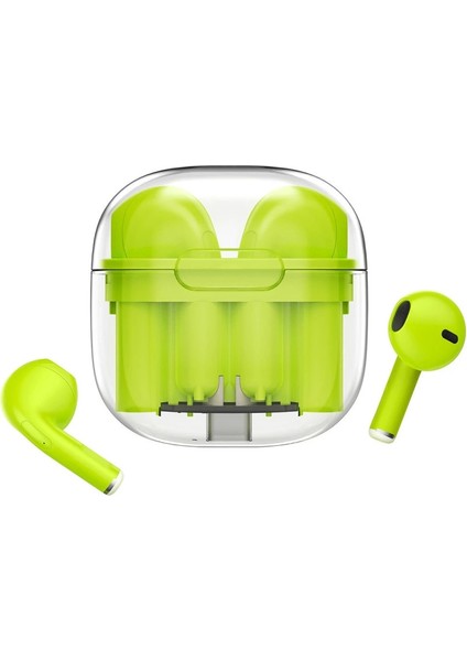 Buğz Newface Ls-09 Bluetooth 5.3 Tws Kablosuz Airpods Kulaklık - Yeşil