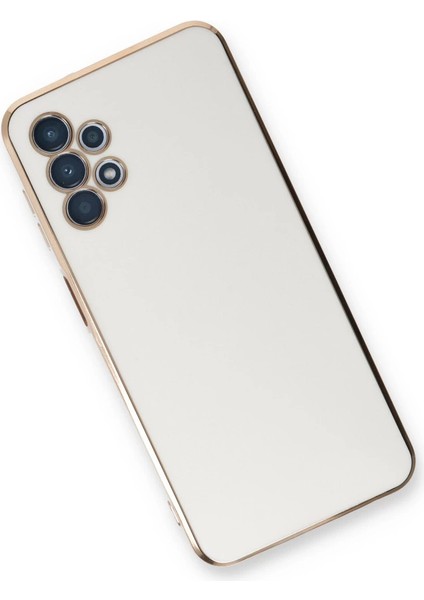 Buğz Samsung Galaxy A13 4g Kılıf Volet Silikon - Beyaz modelleri