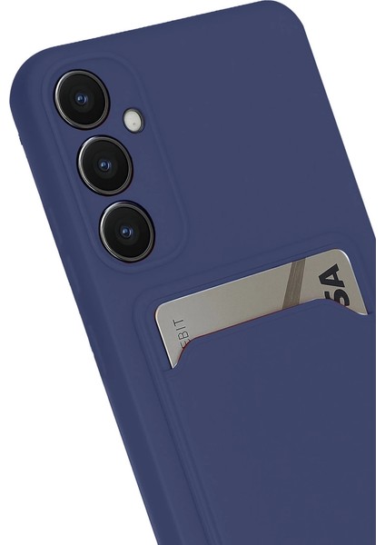Buğz Samsung Galaxy S24 Fe Kılıf Kelvin Kartvizitli Silikon - Lacivert fiyatları
