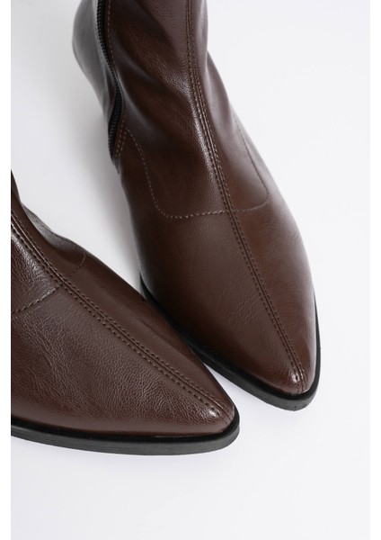 Ariana Kadın Acı Kahve Topuklu Bot indirimleri