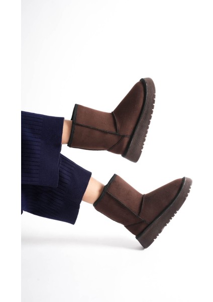 Anisa Kadın Acı Kahve Kışlık Kürklü Bot fiyatları