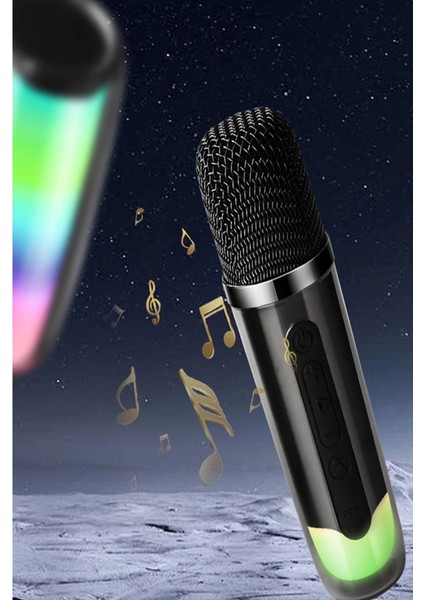 Buğz Newface Pluse 7 Mikrofonlu Rgb Kablosuz Hoparlör - Beyaz fiyatları