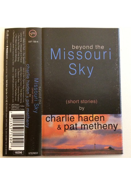 Charlie Haden & Pat Metheny – Beyond The Missouri Sky (Short Stories) Kaset