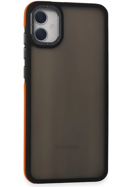 Buğz Newface Samsung Galaxy A05 Harvel Kapak - Turuncu