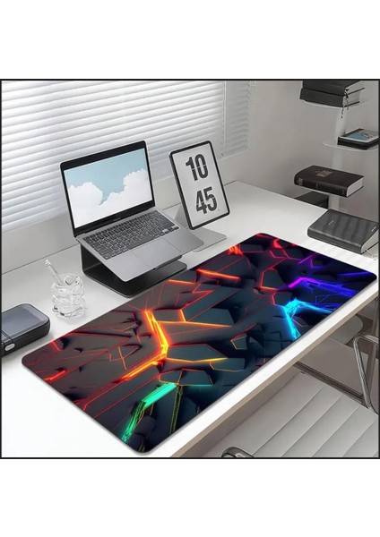 85X34 cm 3D Boyut Tasarımı Kaydırmaz Taban Speed Yüzey Oyuncu Mouse Pad Gaming fırsatları