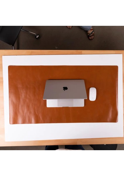 Doğal Deri Masa Matı (37 cm x 80 cm) Ten Rengi modelleri