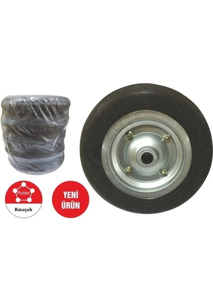 Buğz Tkr 001 El Arabası Tekeri Dolgu Teker Burçlu