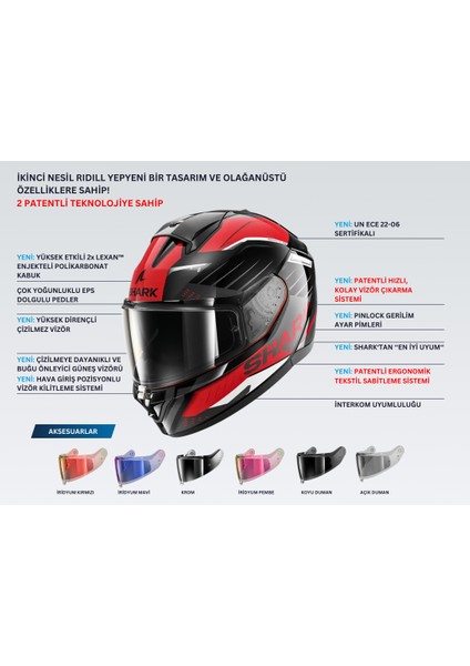 Ridill 2 Molokai Kapalı Kask