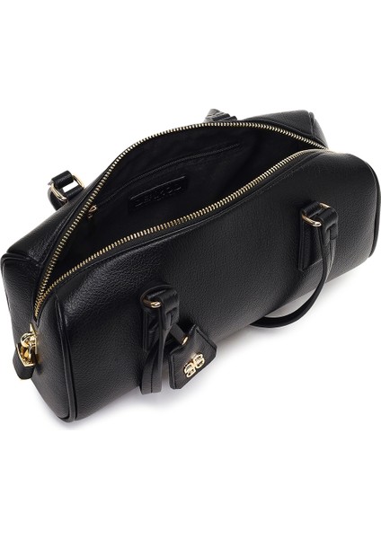 Kadın Siyah Aksesuarlı Omuz Çantası 25ABD281618