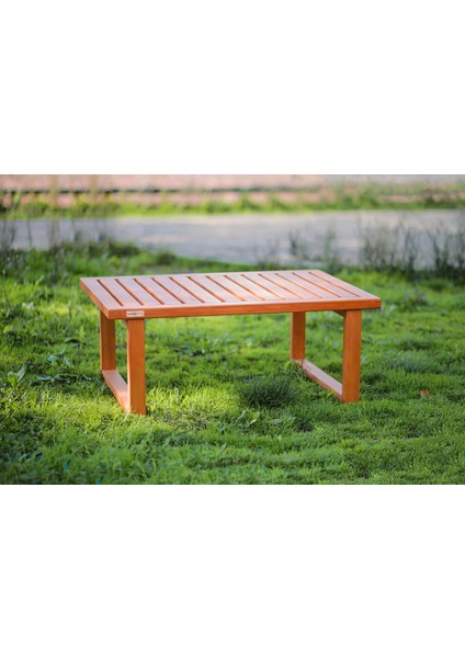 Doğal Ahşap Masa I Bahçe & Balkon Orta Sehpa I Dış Mekan Uyumlu fiyatları