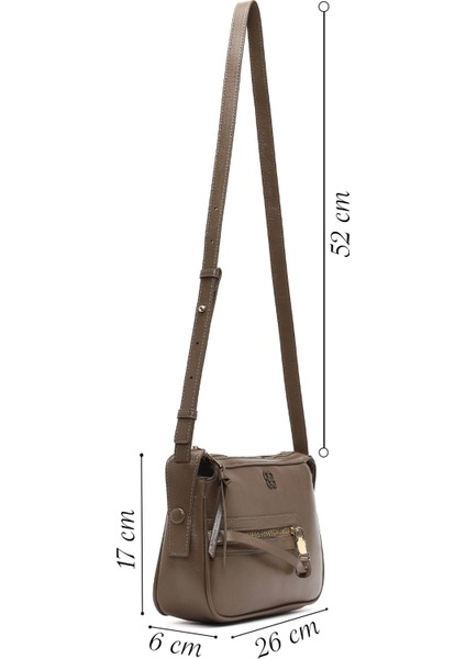 Kadın Vizon Uzun Askılı Çapraz Çanta 25ABD284718 fiyatları