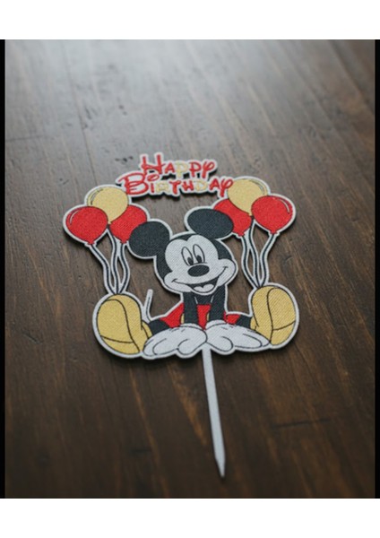Mouse Balonlu Pasta Süsü fiyatları