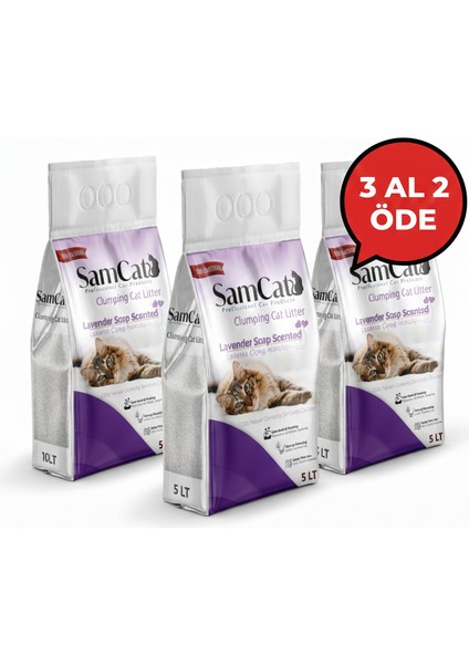 Lavanta Kokulu Kedi Kumu 5lt (3 al 2 öde kampanyasından faydalanmak için sepete 3 adet eklemelisiniz)