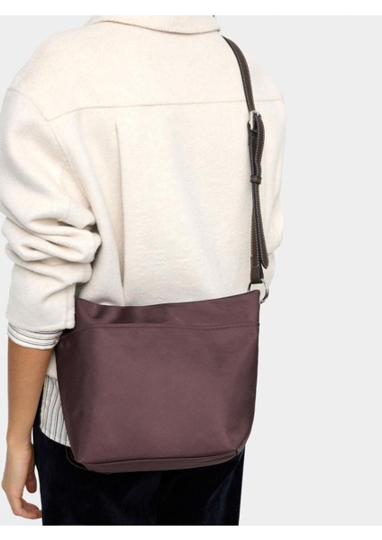 Teknik Kumaş Omuz Çantası