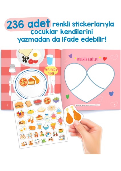 İlk Günlüğüm - Beceri Odaklı Çocuk Günlüğü - Hatice Kübra Yiğit