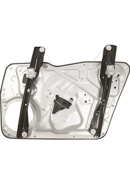 5N0837461 Kapı Cam Mekanizması Ön L Saclı Tıguan 07-17 Siyah