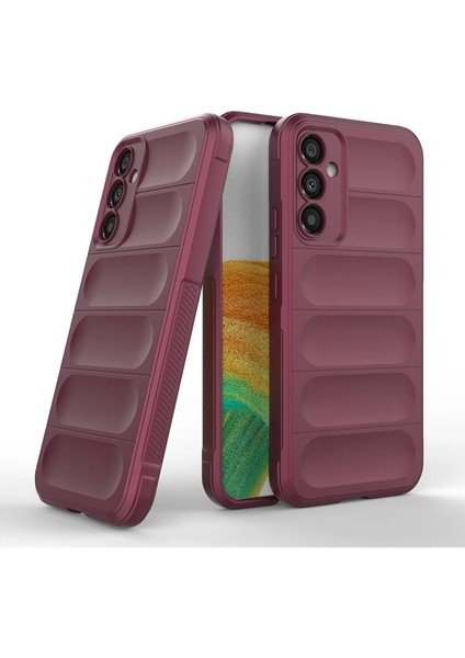 Buğz Newface Samsung Galaxy A15 4g Kılıf Optimum Silikon - Bordo fırsatları