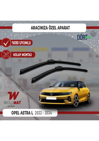 Opel Astra L Silecek 2022 2024 Silecek Takımı Araca Özel