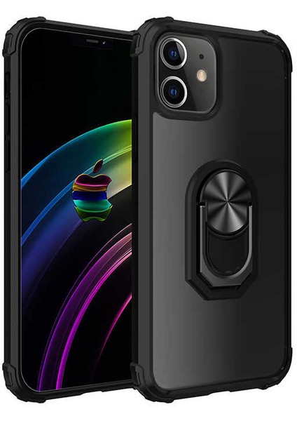 iPhone 12 Mini Uyumlu Inc Mola Kapak-Siyah