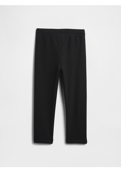 Kız Bebek Siyah Pull-On Cozy-Lined Leggings Tayt modelleri