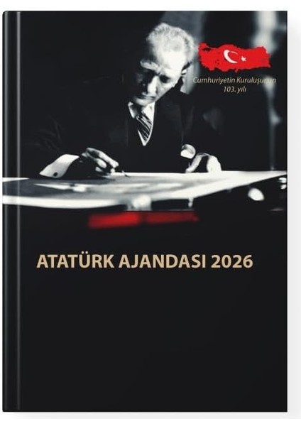 2026 Atatürk Ciltli Ajanda ve Atatürk Gemici Takvim - Sakarya