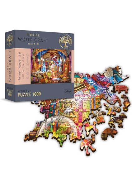 TR20146 YETIŞKIN-1000 Parça Ahşap El Sanatları Düzensiz Şekiller 100 Hayvan Figürleri Yetişkinler ve Çocuklar Için Yüksek Kalite Modern Kendin Yap 12+ Ahşap Bulmaca Sihirli Oda Bulmaca 1000 modelleri