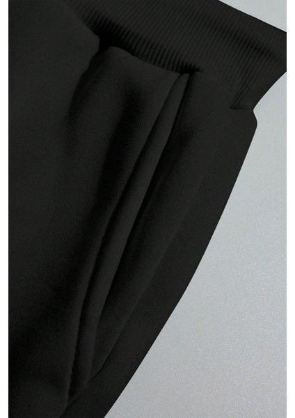 Los Angeles Baskılı Kol Detaylı Unisex Oversize Eşofman Takımı modelleri