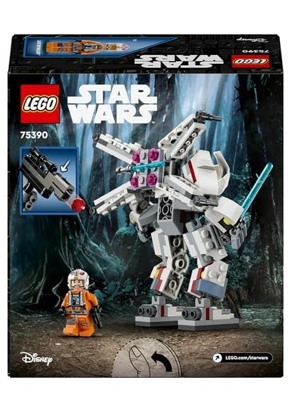 Luke Skywalker X-Wing Robotu 75390 - 6 Yaş ve Üzeri Çocuklar Için Hediye Fikri, Işın Kılıcı ve Blaster Silahıyla Birlikte Minifigür Içeren Yaratıcı Oyuncak Yapım Seti (195 Parça) modelleri