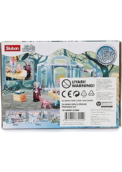 's Prenses Evi Yapım Seti, 107 Parça