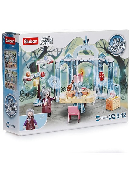 's Prenses Evi Yapım Seti, 107 Parça modelleri