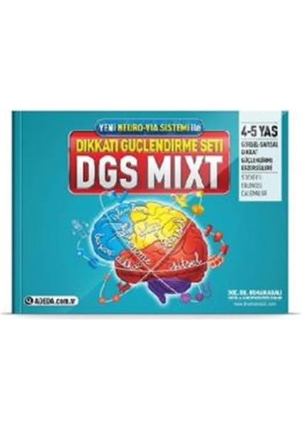Dgs Mıxt Dikkati Güçlendirme Seti 4-5 Yaş