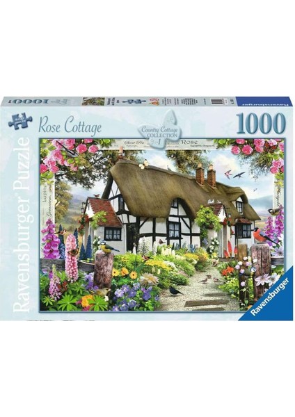 Rosen Cottage Puzzle Mit 1000 Teile modelleri