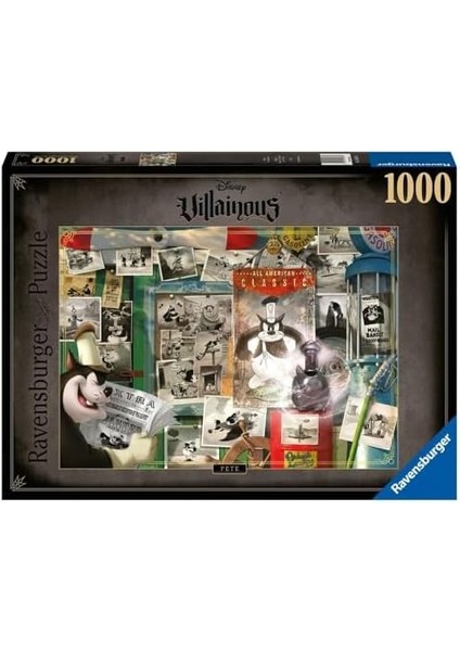 168873 1000 Parçalı Puzzle Villains: Pete, Renkli fiyatları